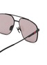 Detail View - Click To Enlarge - GUCCI - Metal Aviator Sunglasses