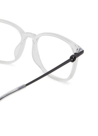 Detail View - Click To Enlarge - GUCCI - Acetate Round Optical Glasses