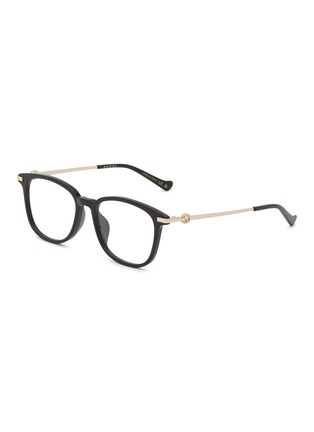 Main View - Click To Enlarge - GUCCI - Recycled Acetate Round Optical Glasses