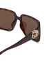 Detail View - Click To Enlarge - GUCCI - Acetate Square Sunglasses