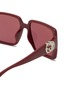 Detail View - Click To Enlarge - GUCCI - Acetate Square Sunglasses