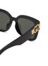 Detail View - Click To Enlarge - GUCCI - Acetate Square Sunglasses