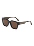 Main View - Click To Enlarge - GUCCI - Recycled Acetate Square Sunglasses