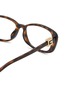 Detail View - Click To Enlarge - GUCCI - Acetate Rectangular Optical Glasses