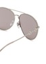 Detail View - Click To Enlarge - GUCCI - Metal Aviator Sunglasses