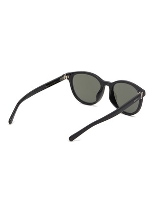 Figure View - Click To Enlarge - GUCCI - Recycled Acetate Round Sunglasses