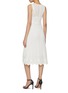 Back View - Click To Enlarge - BRUNO MANETTI - V-Neck Cotton Dress