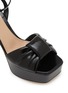 Detail View - Click To Enlarge - GIANVITO ROSSI - Paradì 70 Platform Leather Sandals