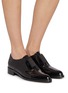 Figure View - Click To Enlarge - GIANVITO ROSSI - Baxter Vernice Leather Loafers