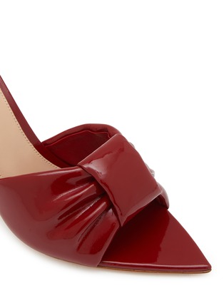 Detail View - Click To Enlarge - GIANVITO ROSSI - Amour 85  Leather Mule Sandals