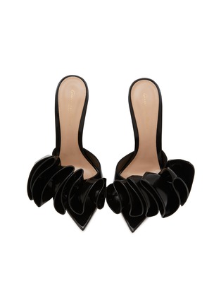 Detail View - Click To Enlarge - GIANVITO ROSSI - Gabrielle 105 Leather Mule Sandals