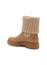  - GIANVITO ROSSI - Tenney Chelsea Knitted Leather Boots