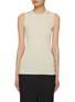 Main View - Click To Enlarge - FABIANA FILIPPI - Sleeveless Ribbed Knit Top