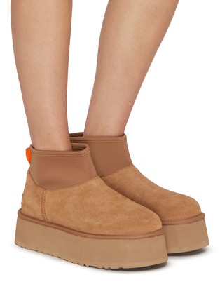 Figure View - Click To Enlarge - UGG - Classic Mini Dipper Ankle Platform Boots