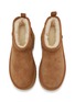 Detail View - Click To Enlarge - UGG - Classic Ultra Mini New Heights Suede Ankle Boots