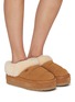 Figure View - Click To Enlarge - UGG - Tazzlita Slip On Suede Platform Slides