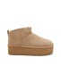 Main View - Click To Enlarge - UGG - Classic Ultra Mini Suede Platform Ankle Boots