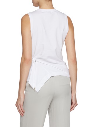 Back View - Click To Enlarge - PESERICO - Bias Hem Detail Top