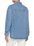 Back View - Click To Enlarge - SUSANNA BLU - IB4 Ibisco Shirt