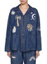 Main View - Click To Enlarge - SUSANNA BLU - JP2 Peonia Cotton Jacket