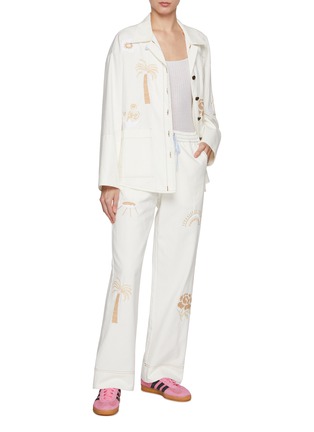 Figure View - Click To Enlarge - SUSANNA BLU - JP9 Peonia Cotton Jacket