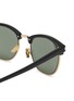 Detail View - Click To Enlarge - SAINT LAURENT - Recycled Acetate Horn-Rimmed Sunglasses