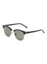 Main View - Click To Enlarge - SAINT LAURENT - Recycled Acetate Horn-Rimmed Sunglasses