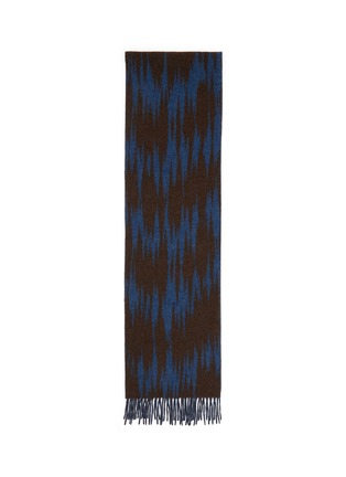 Main View - Click To Enlarge - PIACENZA 1733 - Bicolour Fringed Scarf