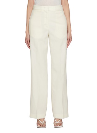 FABIANA FILIPPI | Straight Leg Wool Linen Pants