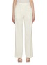 Main View - Click To Enlarge - FABIANA FILIPPI - Straight Leg Wool Linen Pants