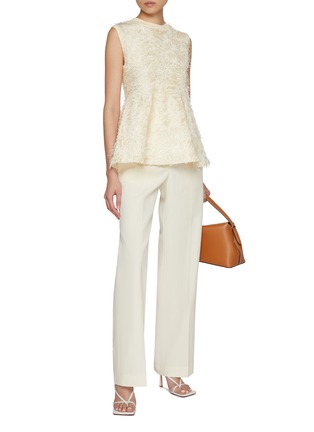 FABIANA FILIPPI | Straight Leg Wool Linen Pants