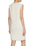 Back View - Click To Enlarge - FABIANA FILIPPI - Sleeveless Sequin Tweed Dress