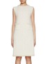 Main View - Click To Enlarge - FABIANA FILIPPI - Sleeveless Sequin Tweed Dress