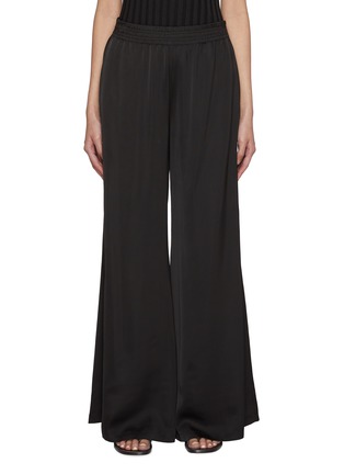 Main View - Click To Enlarge - FABIANA FILIPPI - Elastic Waist Satin Pants