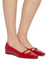 Figure View - Click To Enlarge - CAREL - Emilie Patent Leather Flats