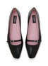 Detail View - Click To Enlarge - CAREL - Emilie Patent Leather Flats