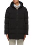 Main View - Click To Enlarge - PAUL & SHARK - Hooded Goose Down and Feather Padded Coat