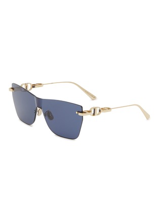 Main View - Click To Enlarge - DIOR - CD Chain M3U Metal Square Sunglasses