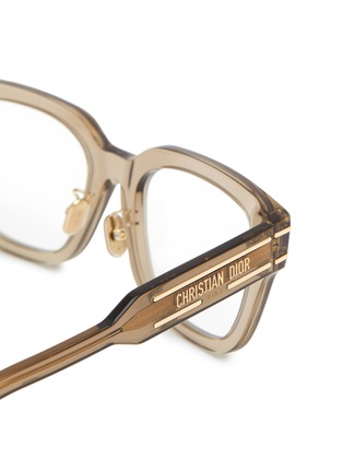 Detail View - Click To Enlarge - DIOR - Diorsignatureo S5F Acetate Square Optical Glasses