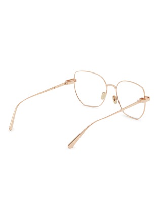 Figure View - Click To Enlarge - DIOR - Cdioro S3F Metal Angular Optical Glasses