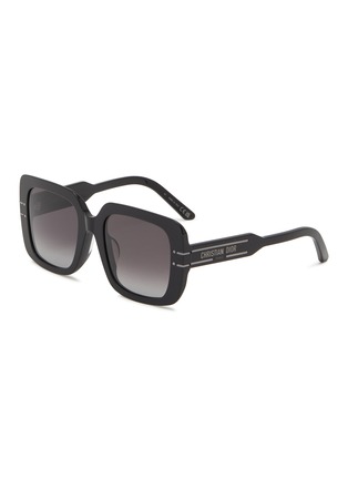 Main View - Click To Enlarge - DIOR - Diorsignatureo S11F Acetate Square Sunglasses