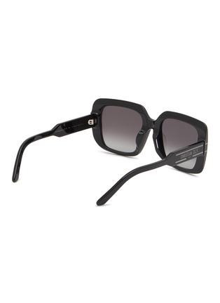 Figure View - Click To Enlarge - DIOR - Diorsignatureo S11F Acetate Square Sunglasses