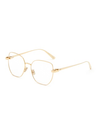 Main View - Click To Enlarge - DIOR - Cdioro S3F Metal Angular Optical Glasses