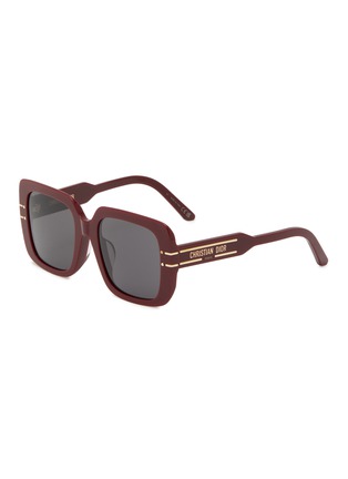 Main View - Click To Enlarge - DIOR - Diorsignatureo S11F Acetate Square Sunglasses