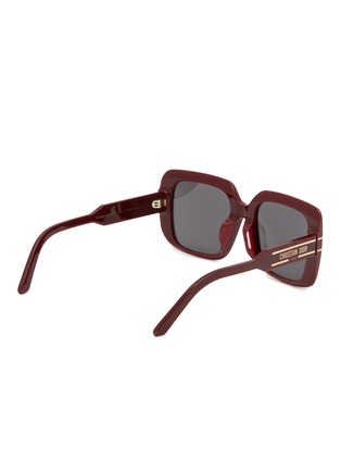 Figure View - Click To Enlarge - DIOR - Diorsignatureo S11F Acetate Square Sunglasses