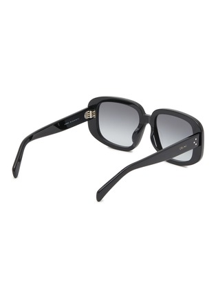 Figure View - Click To Enlarge - CELINE - Bold 3 Dots Acetate Square Sunglasses