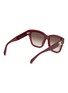 Figure View - Click To Enlarge - CELINE - Triomphe Acetate Square Sunglasses