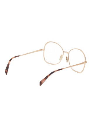 Figure View - Click To Enlarge - CELINE - Metal Round Optical Glasses