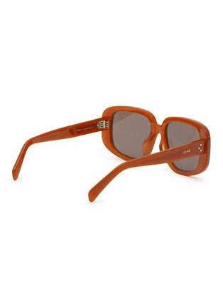 Figure View - Click To Enlarge - CELINE - Bold Three Dots Acetate Square Sunglasses