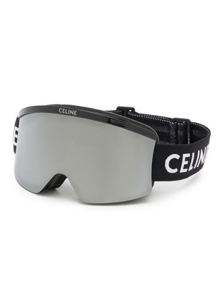 Main View - Click To Enlarge - CELINE - Logo Acetate Angular Ski Mask